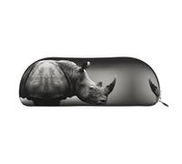 DNBCLEZK South Africa Animal Leather Pencil Case for Girls Boys,Print Cute Personalised Pencil Case Stationery Storage Bags