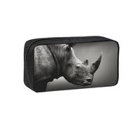 DNBCLEZK South Africa Animal Simple Large-Capacity Pencil Case with Full Print,600d Oxford-Fabric,Durable Sturdy,Smooth Zipper, Pen Holder for School Office Travel