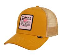 Djinns DNC Pool HFT Trucker Cap Baseball (One Size - Beige-Brown)