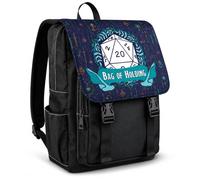 DND Backpack | Bag of Holding Tabletop RPG Travel Backpack for D&D Players & Dungeon Masters | Dice Storage, Laptop & Book Bag for School, Work, TTRPG, Board Game & Fantasy Gaming Gear Accessories