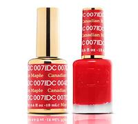 DnD DC Canadian Maple #007 Gel Polish + FREE NAIL POLISH - - 2x18ml - Free matching Nail Polish included when buying UV LED Gel Nail Polish - Matching Colour Gel & Nail Polish