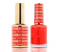 DnD DC NY Islanders #008 Gel Polish + FREE NAIL POLISH - - 2x18ml - Free matching Nail Polish included when buying UV LED Gel Nail Polish - Matching Colour Gel & Nail Polish