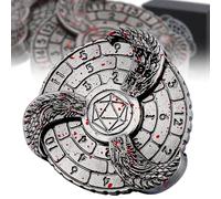 DND Dice Set, Metal Polyhedral Dice - D&D Dice Mechanical Dice Set with Gift Box (TL-S)