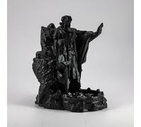 DND Dice Tower God Dice Tower DND Accessories DND dice Tray for RPG Games Tabletop Games Such Dragons and Dungeons (Black)