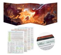 DND DM Screen, Dungeons and Dragons Master Screen Leather
