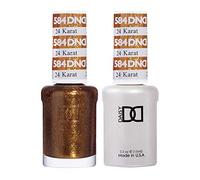 DND Duo Gel & Nail Polish Set - 24 Karat 584-2x15ml