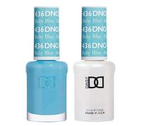DND Duo Gel & Nail Polish Set - Baby Blue 436-2x15ml