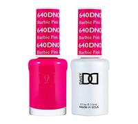 DND Duo Gel & Nail Polish Set - Barbie Pink 640-2x15ml