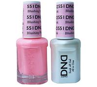 DND Duo Gel & Nail Polish Set - Blushing Pink 551-2 x 15ml