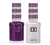 DND Duo Gel & Nail Polish Set - Brandy Wine 466-2x15ml