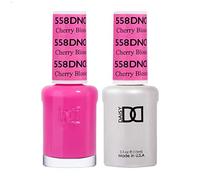 DND Duo Gel & Nail Polish Set - Cherry Blossom 558-2x15ml