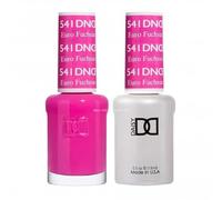DND Duo Gel & Nail Polish Set - Euro Fuchsia 541-2x15ml