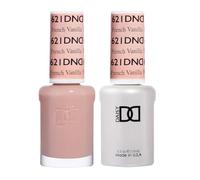 DND Duo Gel & Nail Polish Set - French Vanilla 621-2x15ml