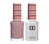 DND Duo Gel & Nail Polish Set - Havana Cream 616-2x15ml
