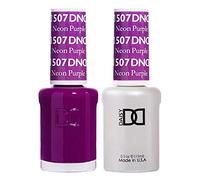 DND Duo Gel & Nail Polish Set - Neon Purple 507-2x15ml