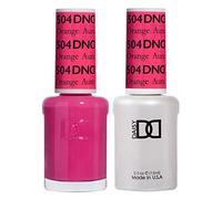 DND Duo Gel & Nail Polish Set - Orange Aura 504-2x15ml