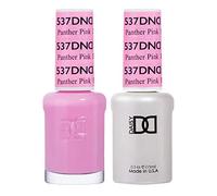 DND Duo Gel & Nail Polish Set - Panther Pink 537-2x15ml