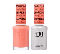DND Duo Gel & Nail Polish Set - Peachy Keen 609-2x15ml