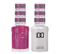 DND Duo Gel & Nail Polish Set - Pretty In Pink 461-2x15ml