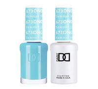 DND Duo Gel & Nail Polish Set - Summer Sky 673-2x15ml