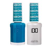 DND Duo Gel & Nail Polish Set - Tropical Teal 508-2x15ml