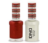 DND GEL POLISH / NAIL LACQUER DUO - 402 - FIREWORK STAR 15ML