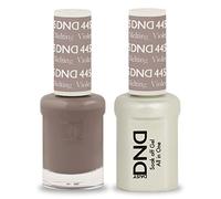 DND GEL POLISH / NAIL LACQUER DUO - 445 - MELTING VIOLET 15ML