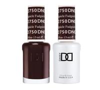 DND Gel Polish Set, Brown Collection, UV/LED GelPolish and Air Dry Nail Lacquer, Matching Chip-Free Polish Duo, 0.5 Fl Oz Each