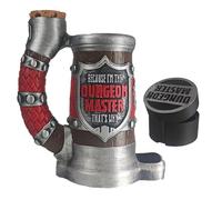 DND Mug Dice Tower Set,DnD Dice Cup with Storage,12/16 Oz Beverage Holder, | DND Accessories for Players, Best Gift for RPG Game lover (DM-12oz)