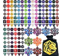 DND RPG Dice Sets 30 x 7 Polyhedral Dice (210pcs) for Dungeons and Dragons Tabletop Role Playing Adventure Games, with a Large Drawstring Bag