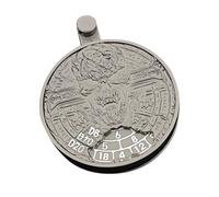 DND Spinning Dice Fidegt, Metallic Roulette Dice Wheel, Spinner Dice for RPG Role Playing Games, Tabletop Board Game Accessories for Gamers (Model 28)