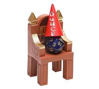 DND Time Out Chair & Dunce Hat - Dice Jail - Accessories/Gift for Dungeons and Dragons - for All D&D Dice D20, D10, D8, D6, D4