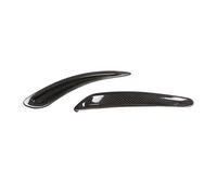 DNDJJM Compatible with Toyota GR Supra A90 A91 Real Dry Carbon Fiber Hood Ventilation Air Intake Decorate Frame Trim Cover Accessories 2019-20224(Black Carbon)