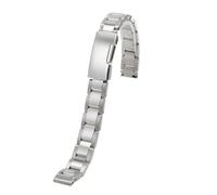 DNDJJM Men's And Women's Stainless Steel Strap Compatible With Armani Dw Compatible With Longines Ladies Watchband 10 12 14 16 18 19 20 22MM(Silver,19mm)