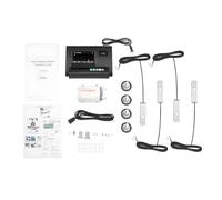 DNEPEI 2T/3T/5T/10T Livestock Scale Kit, Load Cell Livestock Scale,High Precision Indicator with LED Display for Goat, Cattle, Pig, Sheep, Horse, Vegetables 4 * 10T