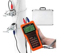 DNEPEI Advanced Handheld Clamp-On Flow Meter, Ultrasonic Digital Flowmeter for Various Liquids (Including Corrosive Fluids), Wide Pipe Diameter Coverage from ½ inch to 236 Inches DN15-6000mm