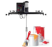 DNEPEI Multi-purpose Electric Mixer 1000W, IBC Agitator for Paint, Cement, Fodder & Ink,Portable Tank Stirring Machine with Speed Control, Stainless Steel Shaft & Hanger A