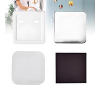 DNEPEI Photo Magnet Maker Machine Consumables,DIY Photo Fridge Magnet Supplies,with Transparent Film, Metal Shell, Magnet, Cardboard,for Custom Fridge Magnets 100sets