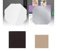 DNEPEI Photo Magnet Maker Machine Consumables,Magnet Consumables,with Transparent Film, Metal Shell, Magnet, Cardboard/Acrylicsheet,for Fridge Magnet Button Maker Machine 3.1 * 2inCardboard-1000Sets
