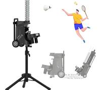 DNEPEI Remote Control Badminton Serving Machine, Easy One-Button Operation, No Partner Needed, Adjustable Serve Height, Ideal for Beginners and Kids PB-MINIPro