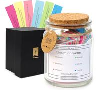 DNGH Bible Glass German Version, Bible Verses in Glass German Bible Verse Jar, 90 Glass with Bible Verses German Bible Verses Jar, Bible Sayings in Glass for Christian Courage Gifts