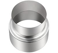 DNGH DNGH-01 Reducing stove pipe 100 mm to 80 mm chimney pipe reduction spiral spiral pipe chimney stainless steel reducer piece reduction chimney pipe