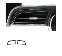 Dngjuen For Mustang For GT 2015-2021 Auto Dashboard Left And Right Air Vents Trim Stickers Frame Car Interior Accessories Console Decoration(Color1)