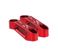 Dngjuen For XSR900 For XSR 900 For T&RACER 700GT For T&RACER 700 GT Motorcycle Rearview Mirrors Extension Riser Extend Adapter Mirror Stem Extender(Red1)