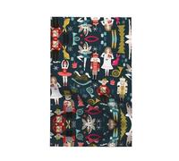 DngSer Women's Nutcracker Ballet Xmas Dance Stylish Waffle Kitchen Towel - Reusable, Absorbent, and Quick-Drying Dishcloths for Household Chores