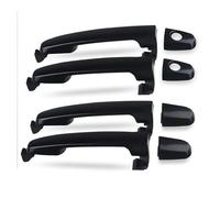 Dnhqknoaf Car Exterior Door Handle for Toyota for Corolla Matrix for RAV4 for Yaris for Solara for Highlander for Camry Exterior Door Handles Outside(A Set 4 Sides)