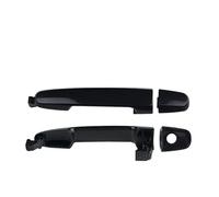 Dnhqknoaf Car Exterior Door Handle for Toyota for Corolla Matrix for RAV4 for Yaris for Solara for Highlander for Camry Exterior Door Handles Outside(1 Front 1 Rear)