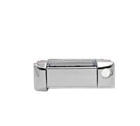 Dnhqknoaf Car Exterior Door Handle for Toyota Hiace 2005-2018 Sliding Door Outer Exterior Handle Commuter 69230-26080 69230-26070(Chrome Left)