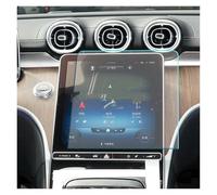 Dnhqknoaf Car Screen Protective Film For Benz For C-Class Estate C220 C200 2022 Car Radio GPS Navigation Interior Tempered Glass Screen Protector Film GPS Transparent Navi Film