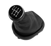 Dnhqknoaf Car Shift Knob Cover 5 6 Speed Gear Shift Knob Gaiter Boot for VW for Touran for Caddy for MK2 2003 2004 2005 2006 2007 2008 2009 2010(6 Speed)